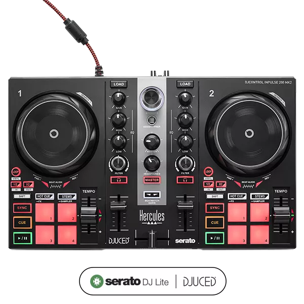 Hercules DJ Control Impulse 200 MkII - Blue Edition