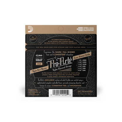 D'Addario EJ44 Pro-Arte Nylon Classical Guitar Strings - Extra Hard Tension
