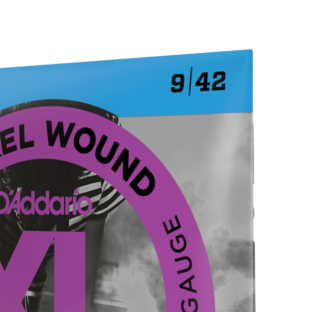 D'Addario EXL120 Nickel Wound Electric Guitar Strings - Super-Light 09-42