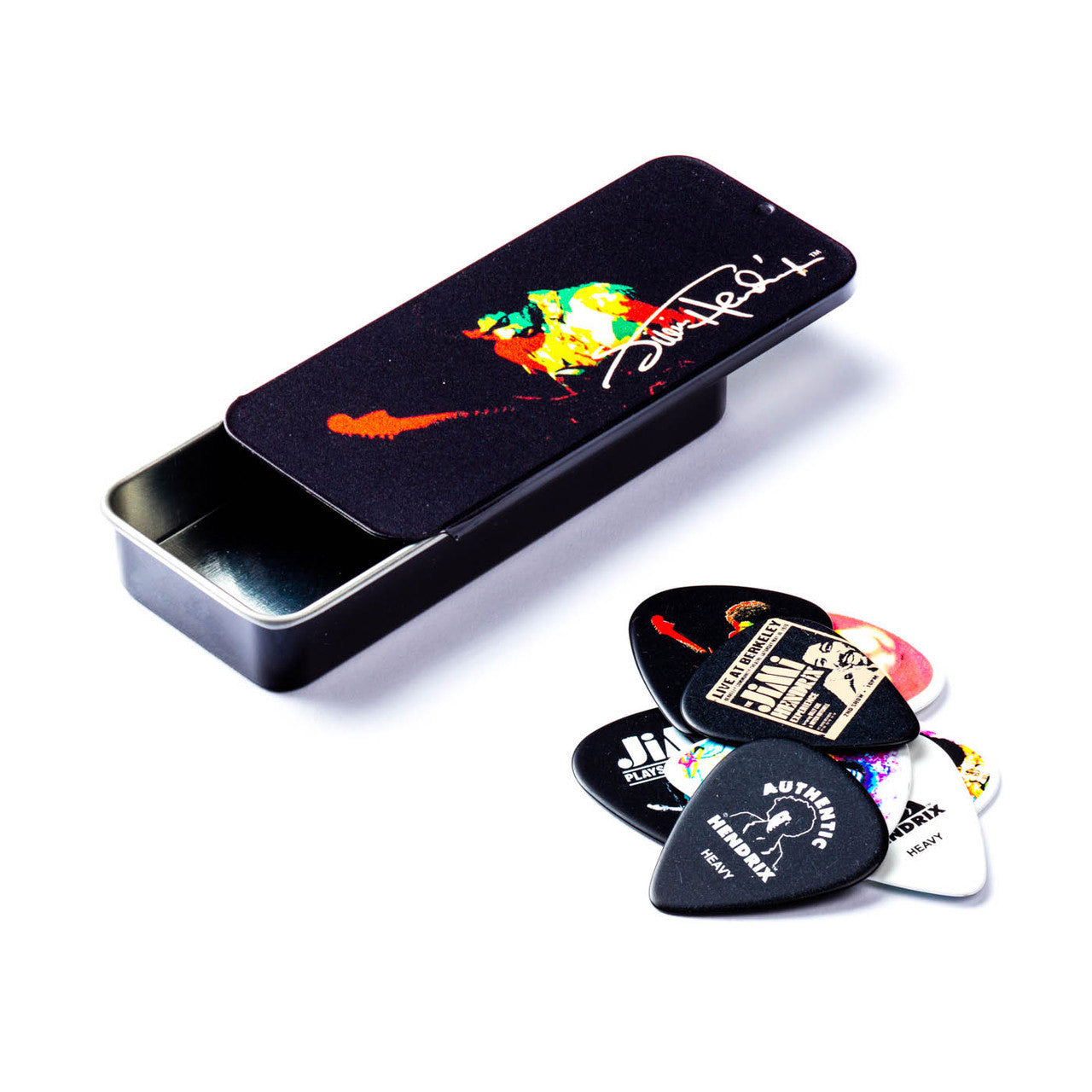 Dunlop Picks - Jimi Hendrix Band Gypsys Heavy - Pick Tin 12