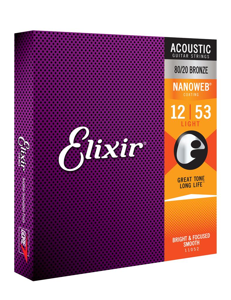 Elixir Nano 80/20 Acoustic Light 12 - 53