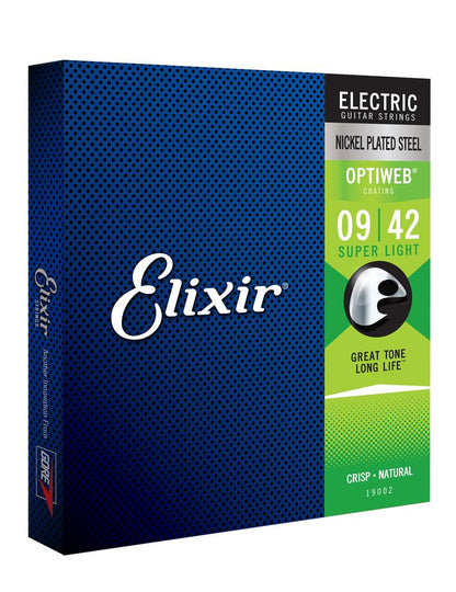 Elixir Optiweb Electric Super Light 9-42