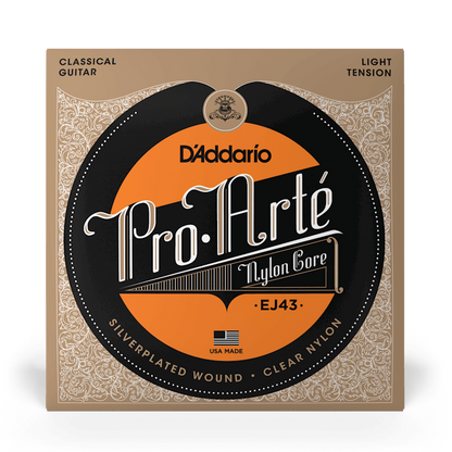 D'Addario EJ43 Pro-Arte Nylon Classical Guitar Strings - Light Tension