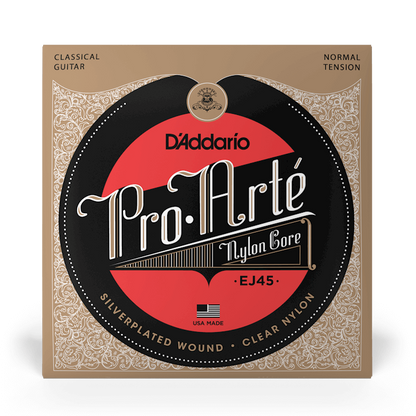 D'Addario EJ45 Pro-Arte Nylon Classical Guitar Strings - Normal Tension