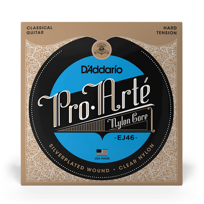 D'Addario EJ46 Pro-Arte Nylon Classical Guitar Strings - Hard Tension