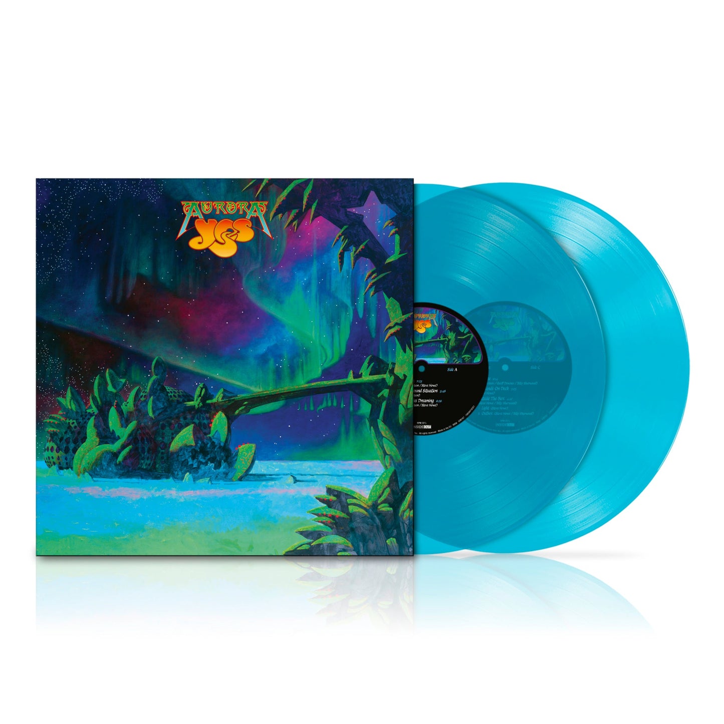 Yes - Aurora blue vinyl