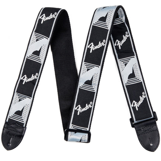 Fender 2" Mono Strap - Black / Light Grey / Dark Grey