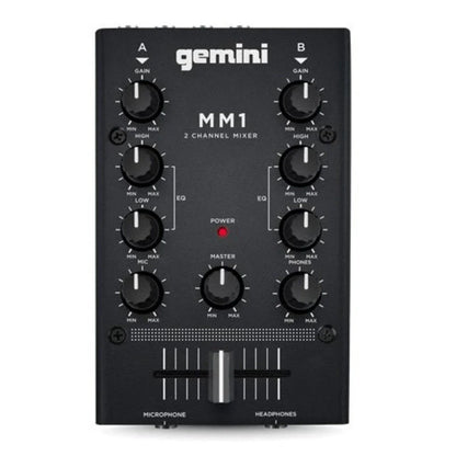 Gemini MM1 Two-Channel Compact Mixer