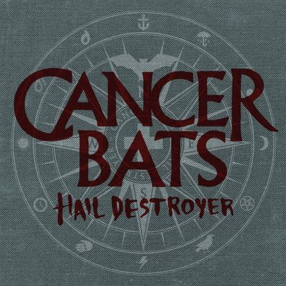 Cancer Bats - Hail Destroyer (Blue & White) Vinyl