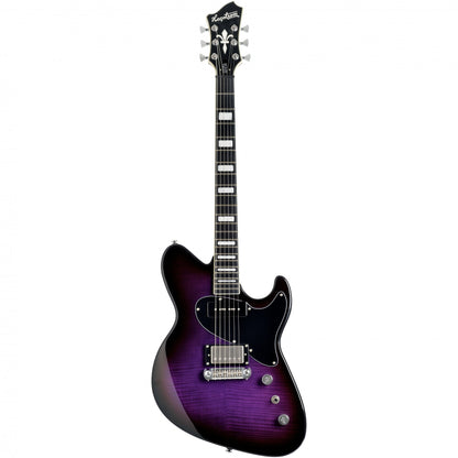 Hagstrom Adina Electric Guitar - Purple Burst