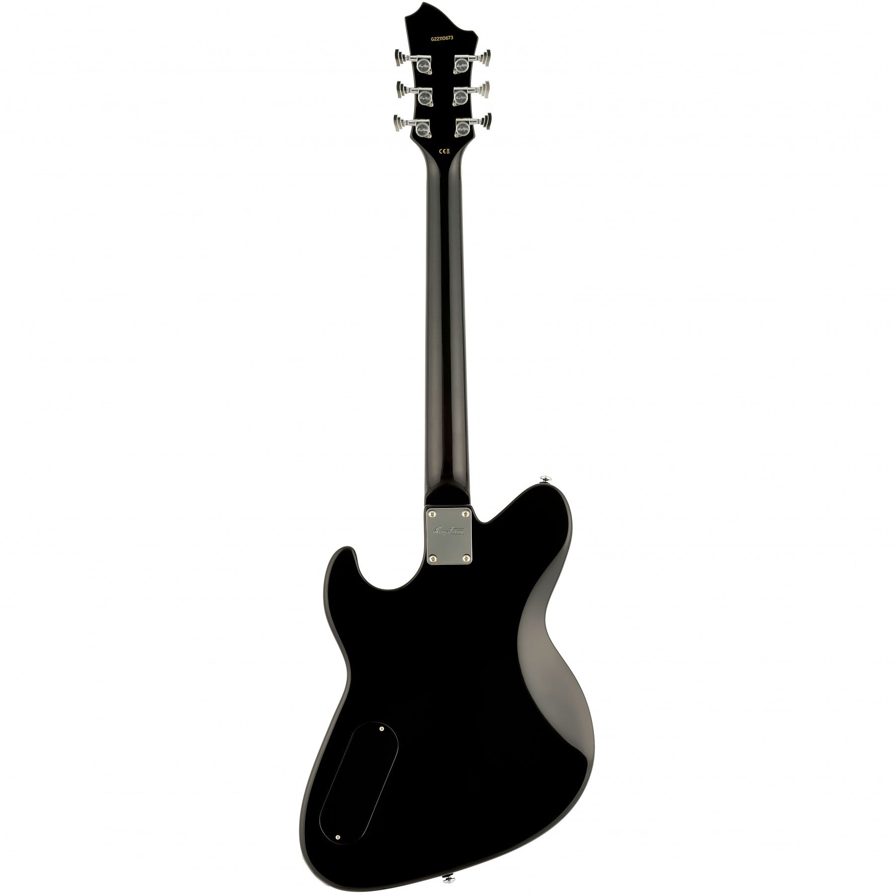 Hagstrom Adina Electric Guitar - Purple Burst Back