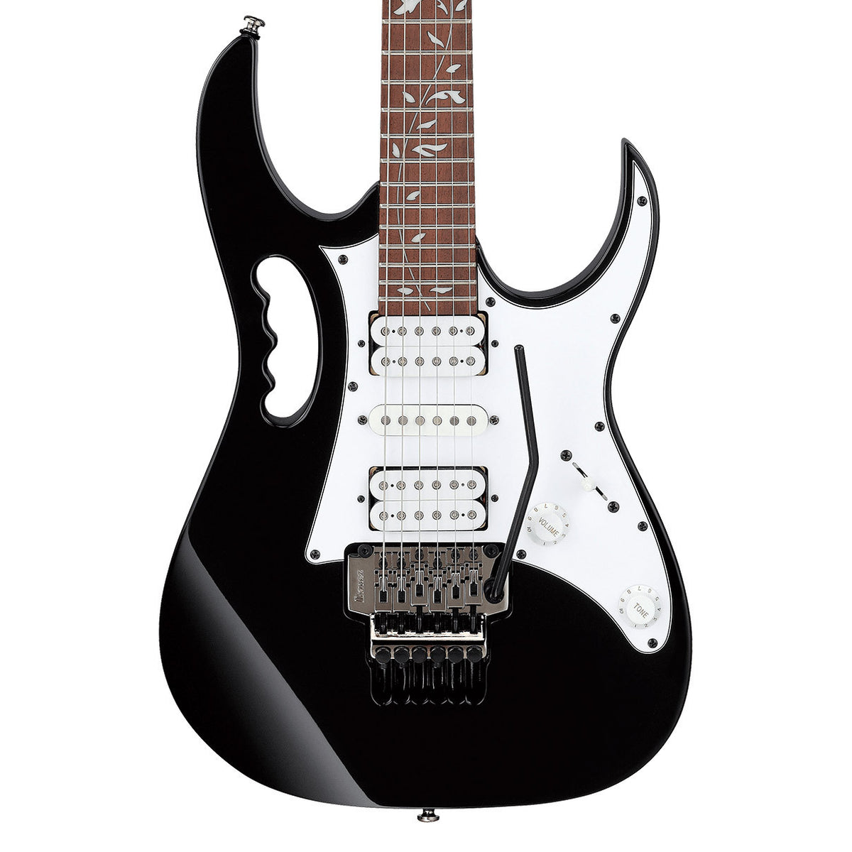 Ibanez JEMJR-BK Steve Vai JEM Junior - Black Close