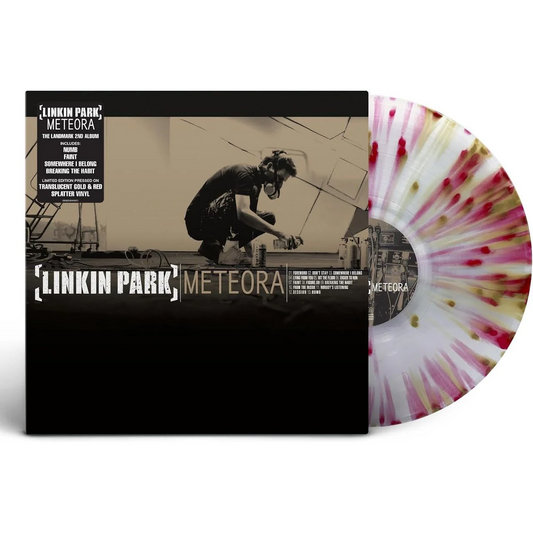 Linkin Park - Meteora (Limited Edition Gold & Red Splatter) Vinyl