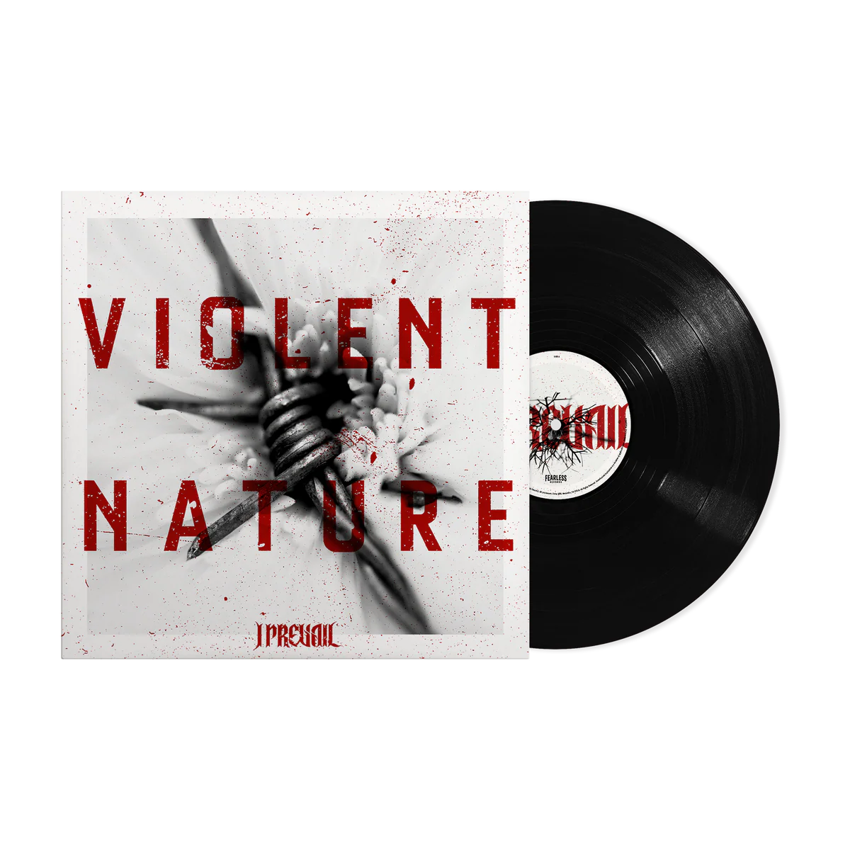I Prevail - Violent Nature Vinyl on a white background