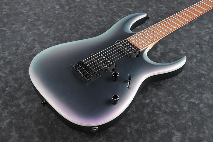 Ibanez RGA42EX Electric Guitar on a black marbled background