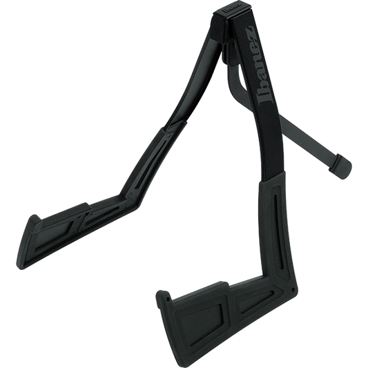Black adjustable Ibanez ST101 stand on a white background