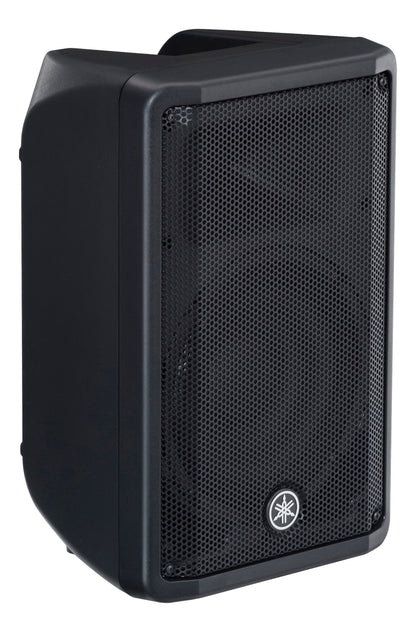 Yamaha DBR10 Black speaker with a brand logo on a white background