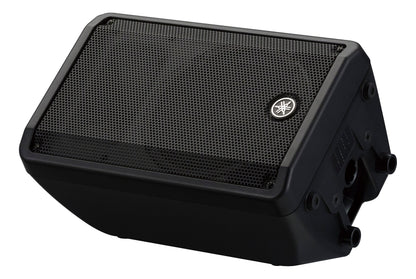 Yamaha DBR10 Black speaker with a brand logo on a white background
