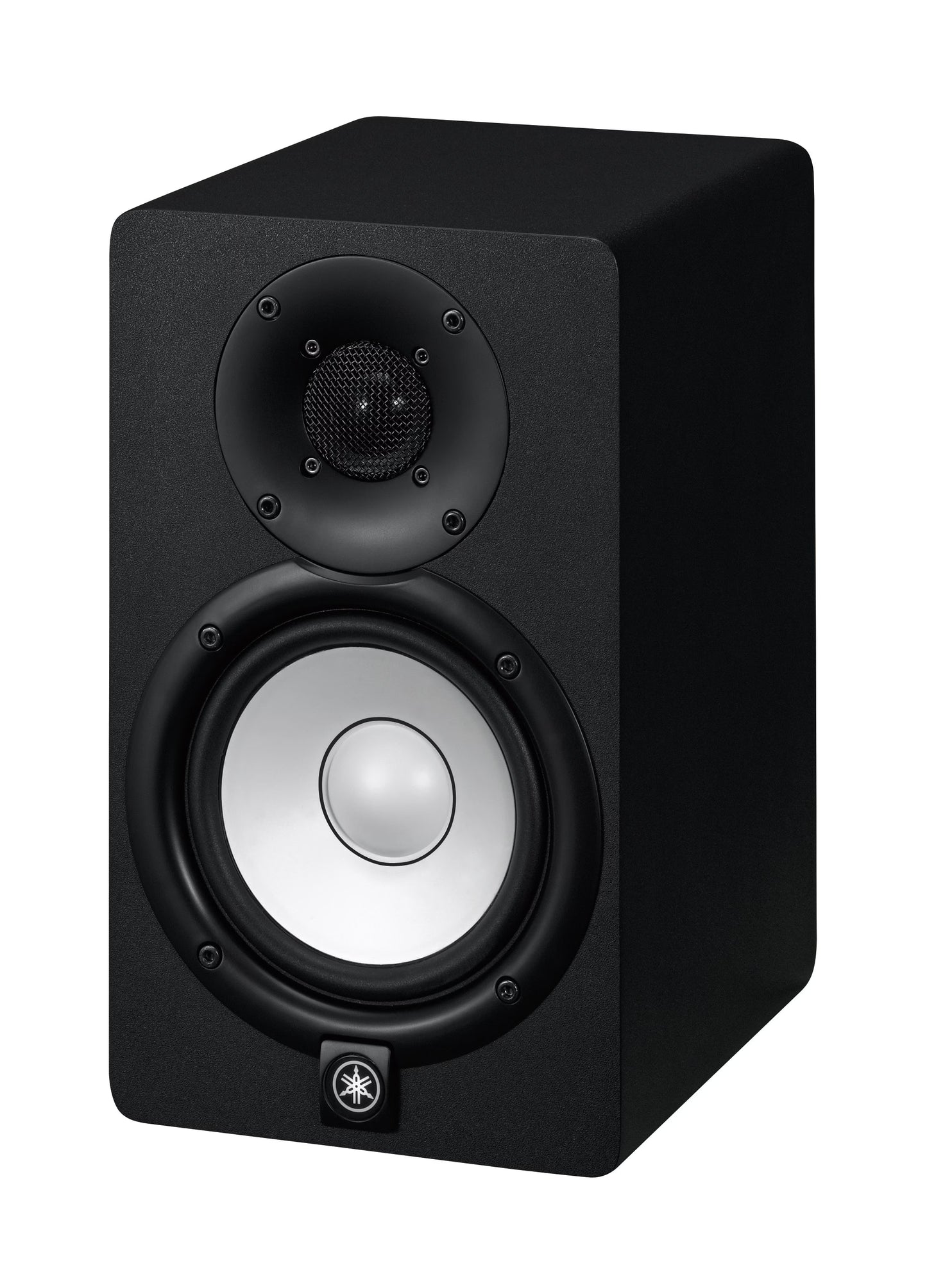 Yamaha HS5 Black speaker with visible brand logo on a white background