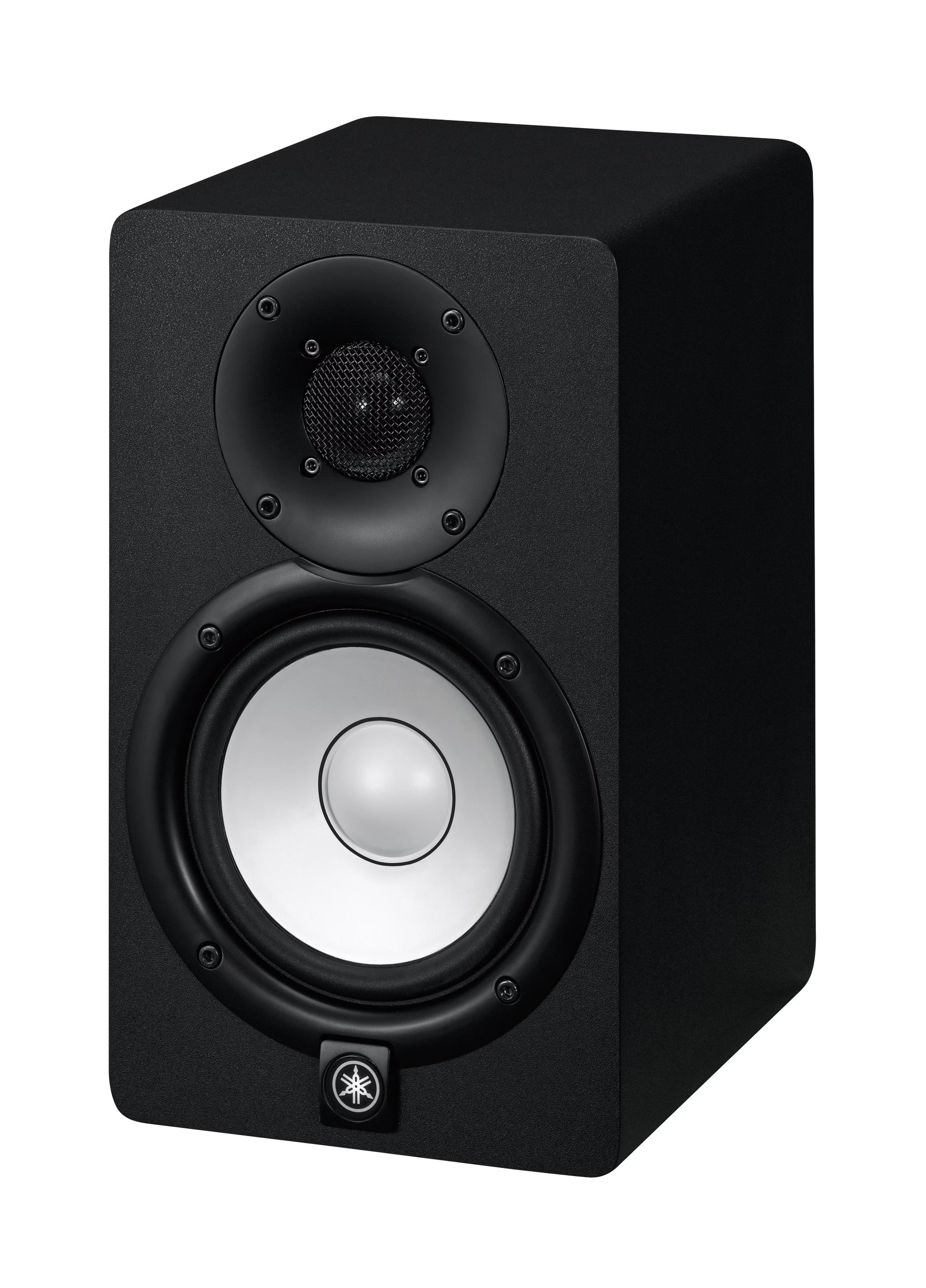 Yamaha HS5 Black speaker with visible brand logo on a white background