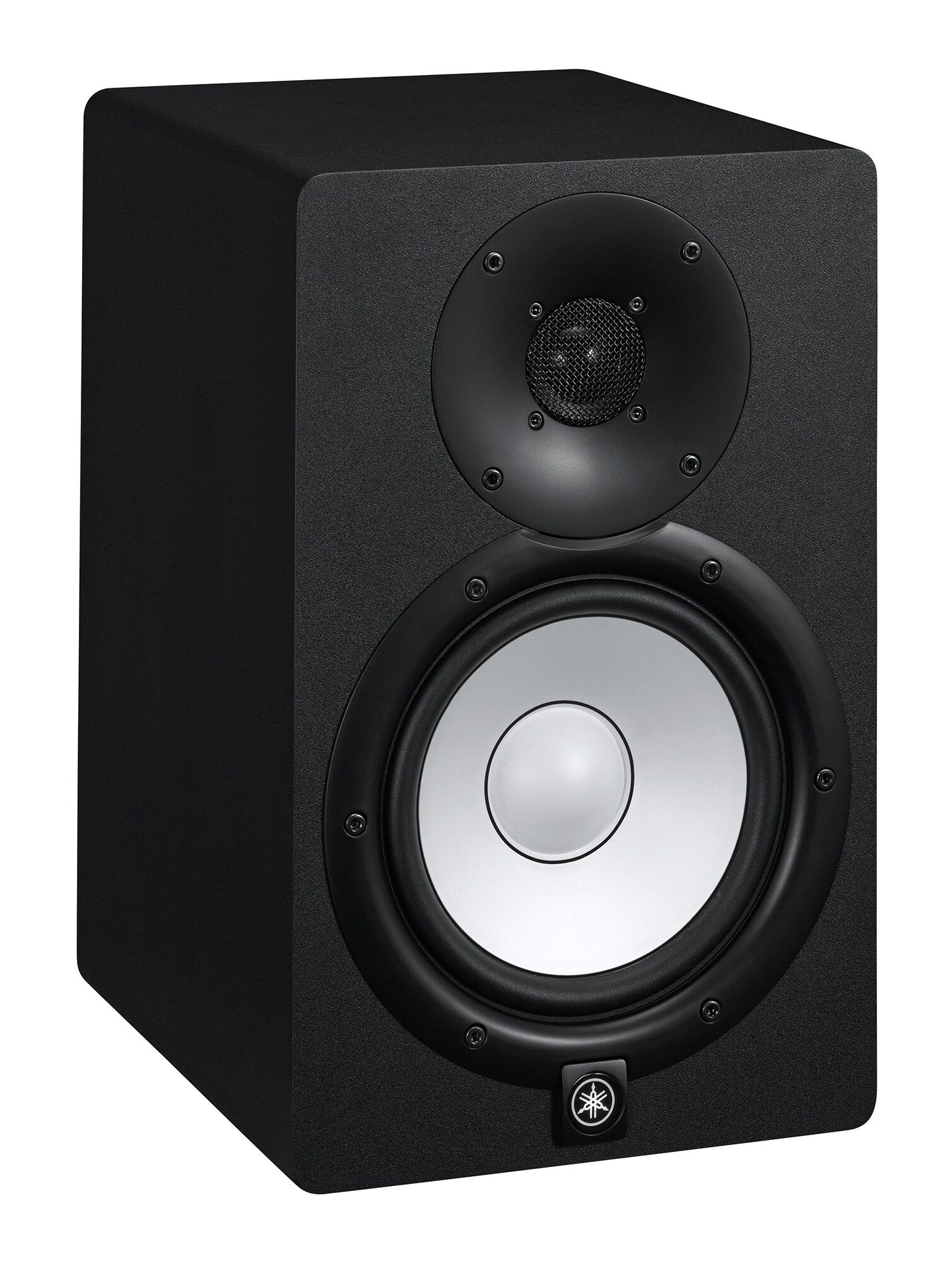 Yamaha HS7 Black studio monitor speaker on a white background
