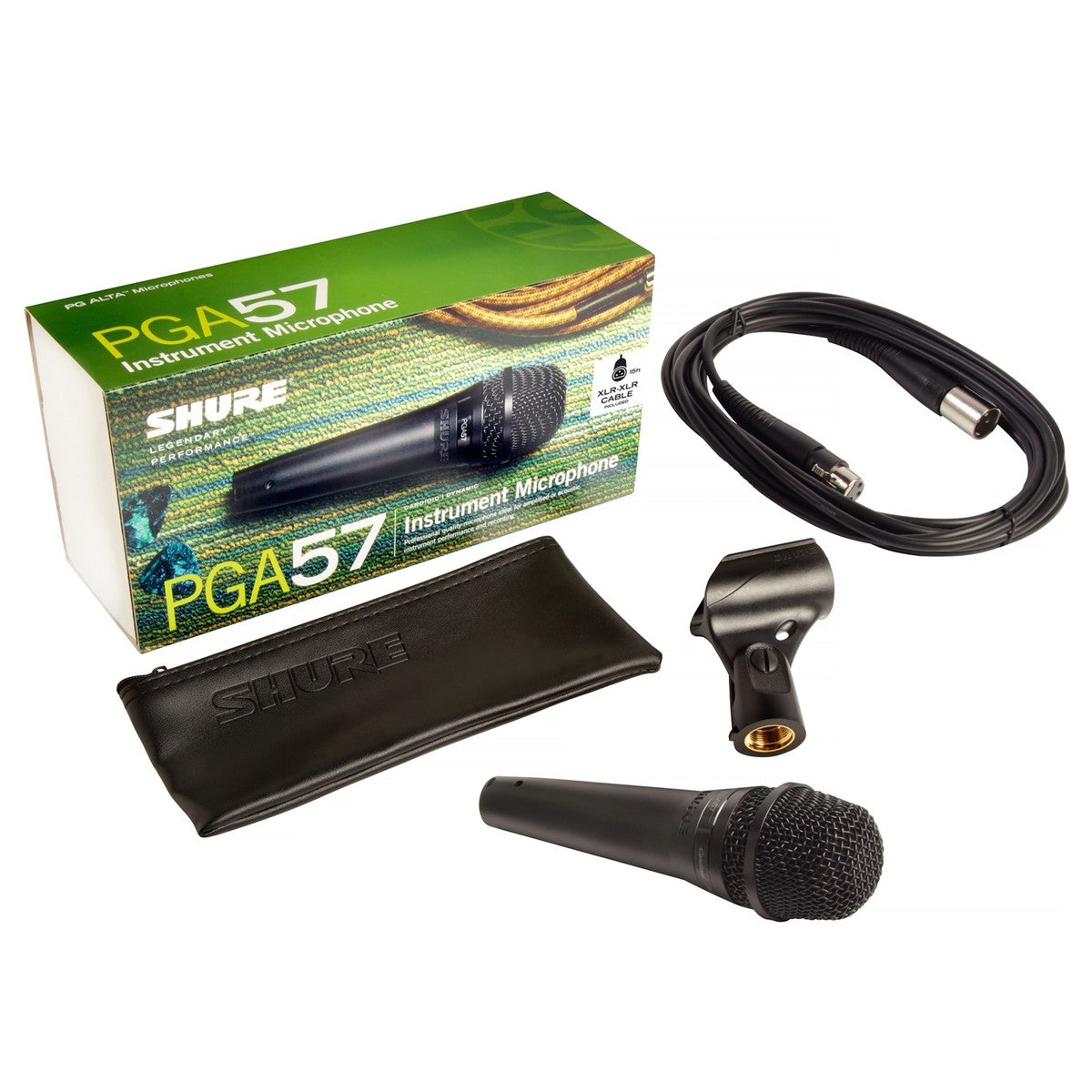 Shure PGA57-XLR Cardioid Dynamic Instrument Microphone