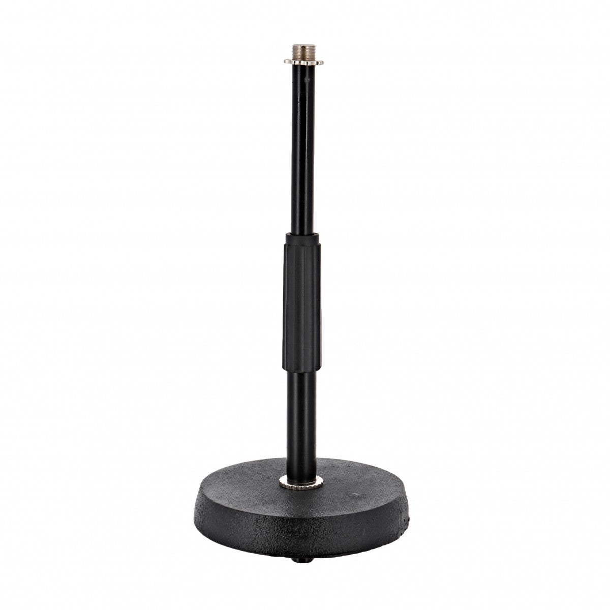 Adam Hall S8BB Tabletop Microphone Stand - Round Base