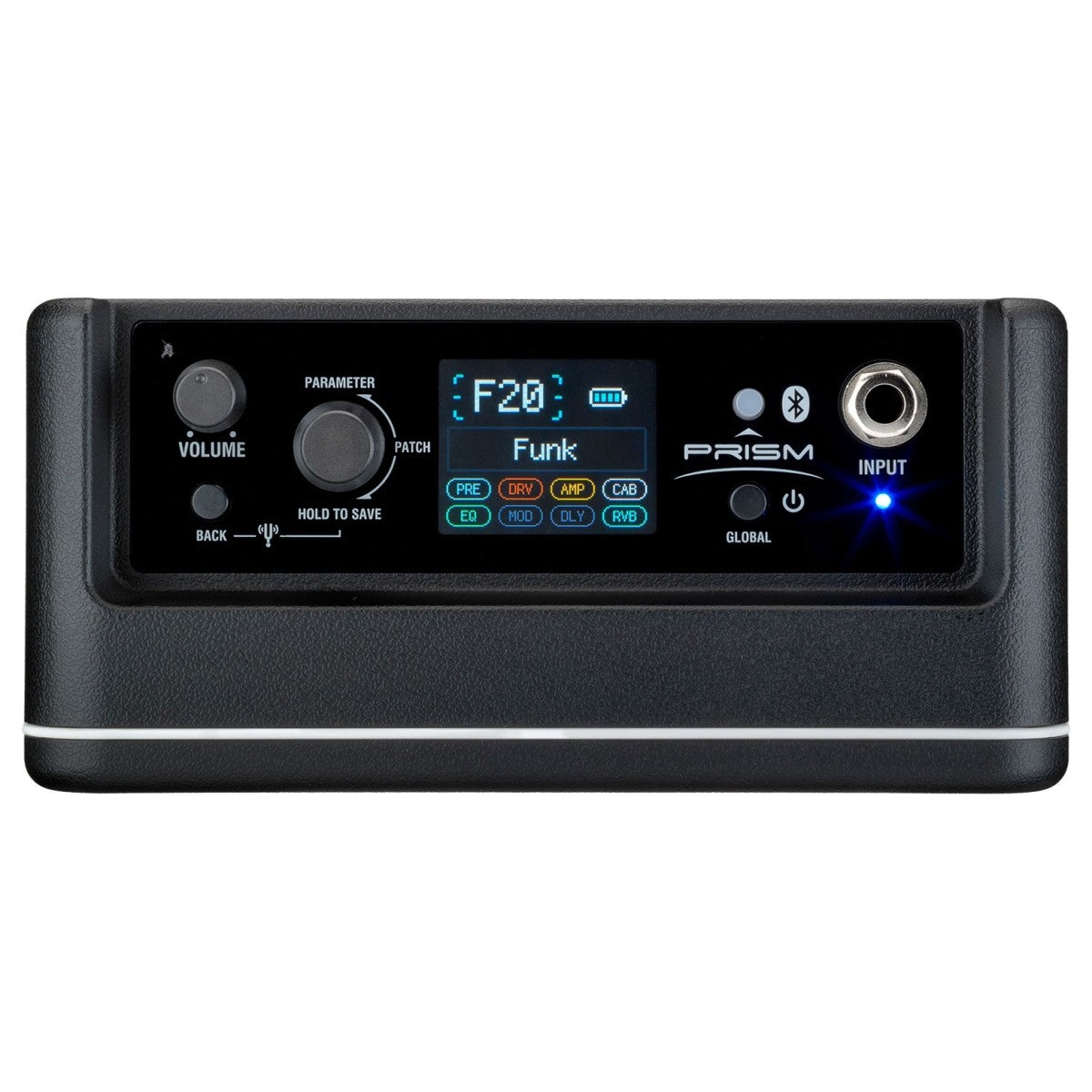 Laney PRISM Mini - Portable Multi FX Guitar Amp and Bluetooth Speaker - Black Top