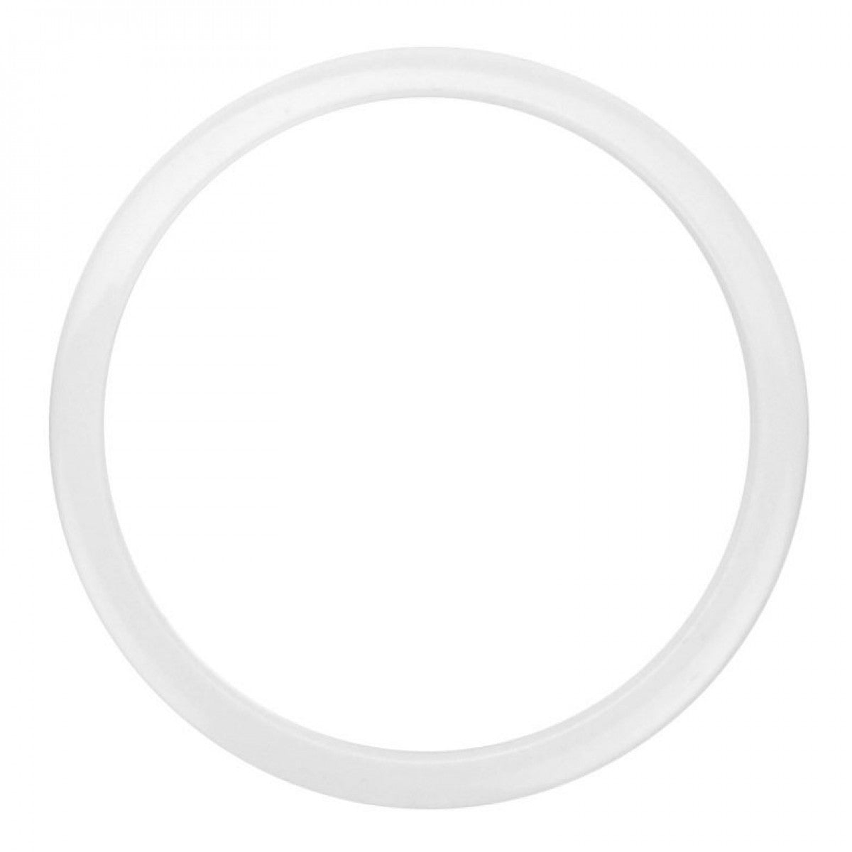 Bass Drum O's - 4" White Port Reinforcement Hoop