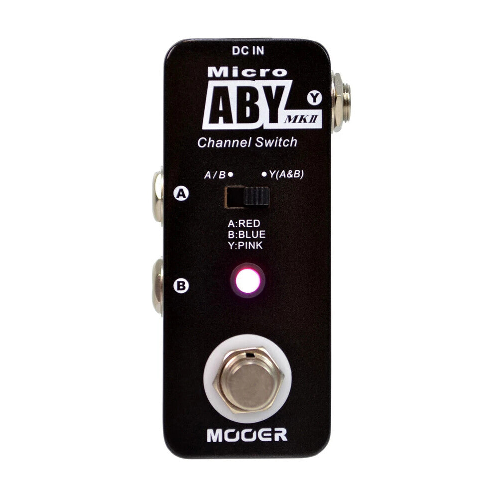 Mooer MAB2 Micro ABY MkII Switch Front