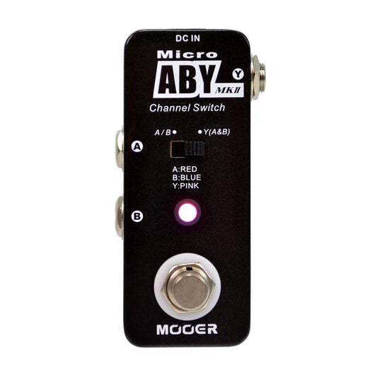 Mooer MAB2 Micro ABY MkII Switch Front