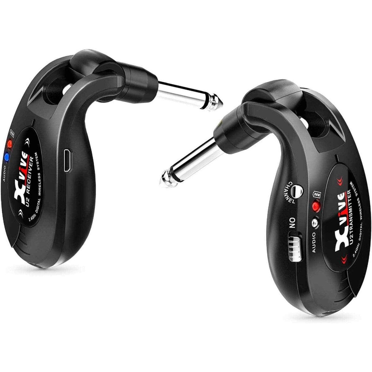 XVIVE U2 Guitar Wireless System - 2.4GHz Black