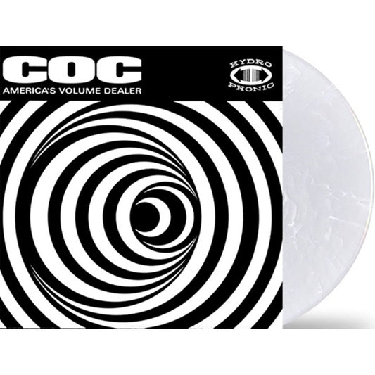 Corrosion Of Conformity - Americas Volume Dealer (Clear w/ White Swirl) Vinyl