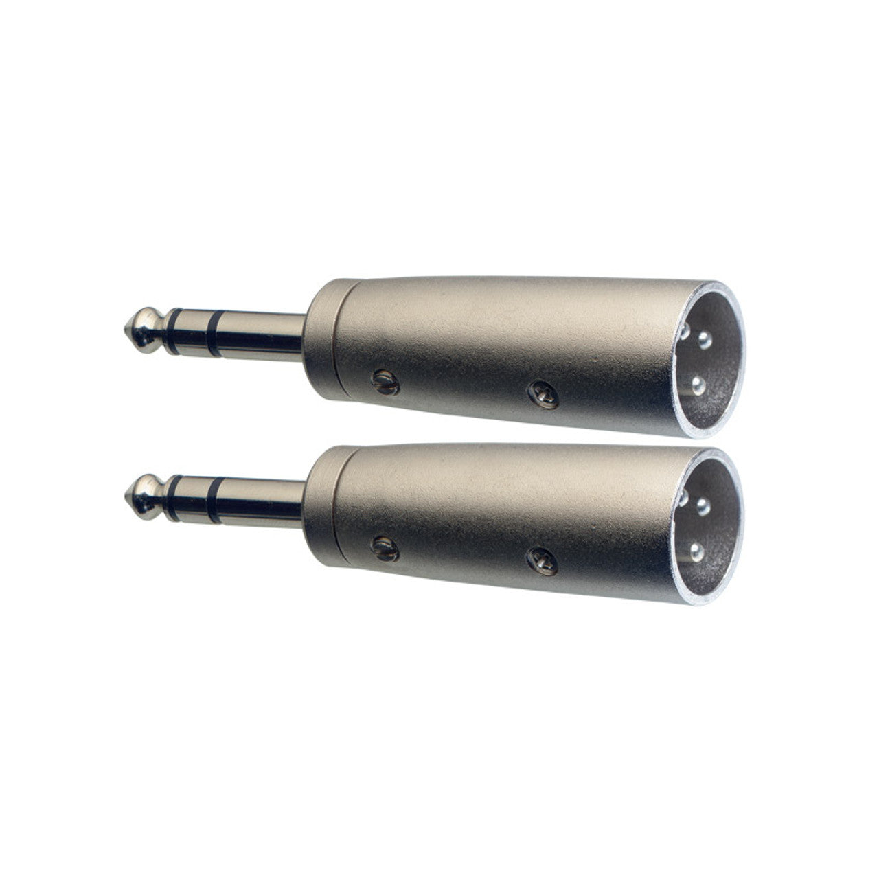 Stagg AC-XMPMSH Stereo Jack Male to XLR Male Adaptor - 2 Pack