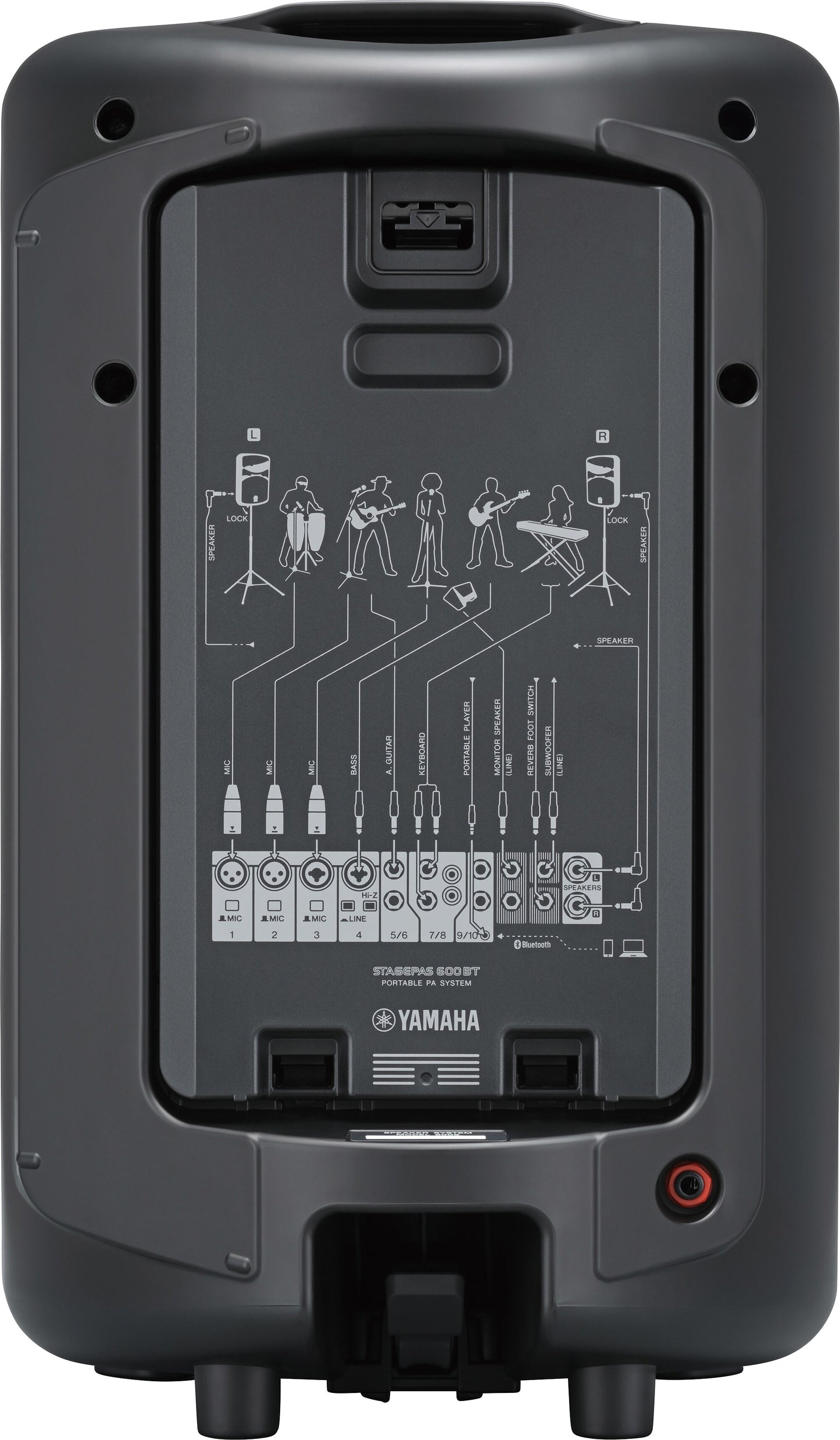 Yamaha STAGEPAS 400BT Portable PA System