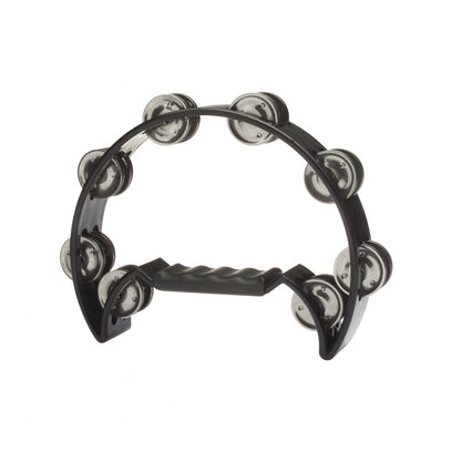 Stagg TAB-2 16 Jingle Cutaway Tambourine - Black