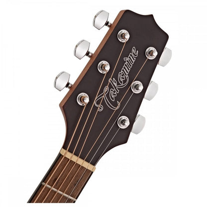 Takamine GN11M NEX Acoustic - Natural Satin Mahogany Headstock