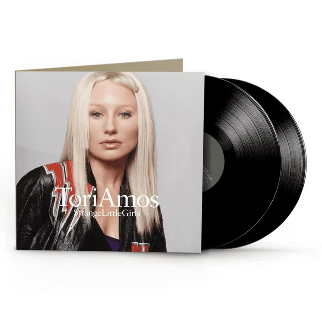 Tori Amos Vinyl record with cover featuring a portrait of Tori Amos on a white background