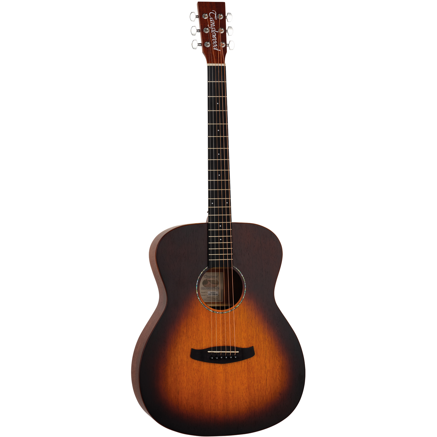 Tanglewood TC3LH Crossroads Folk Acoustic Left-Handed - Whiskey Burst Satin