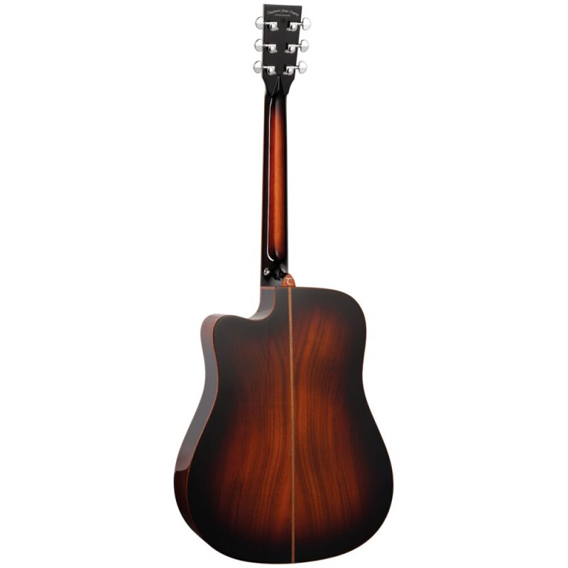 Tanglewood TWX5CEK Winterleaf Dreadnought Electro-Acoustic - Autumn Burst Gloss