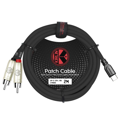Kirlin USB Y-Cable - USB-C to 2x RCA