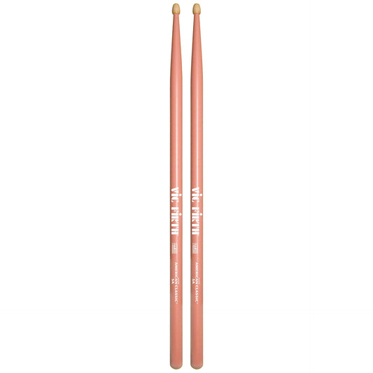 Vic Firth American Classic Hickory 5A Drumsticks - Pink
