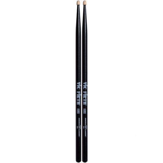 Vic Firth American Classic Hickory 5A Drumsticks - Black