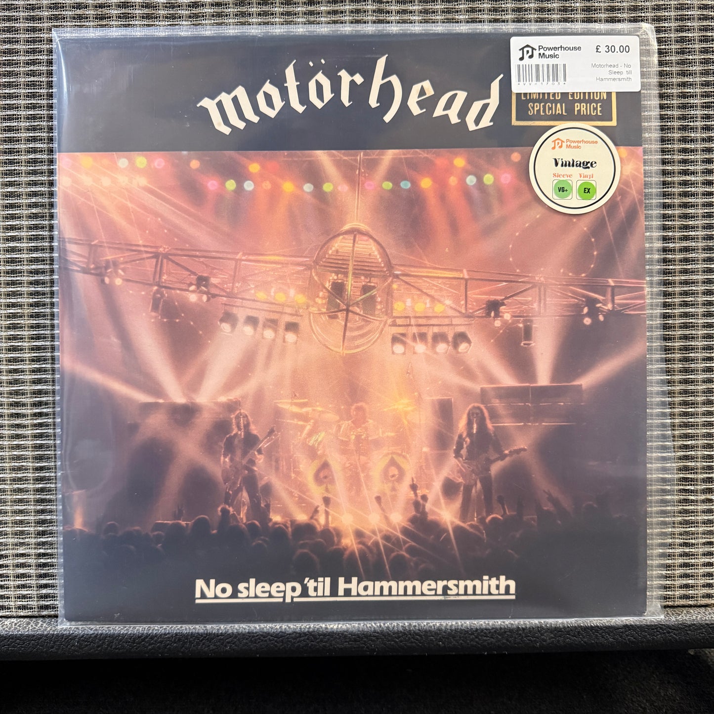 Motorhead - No Sleep  till Hammersmith Vintage Vinyl LP