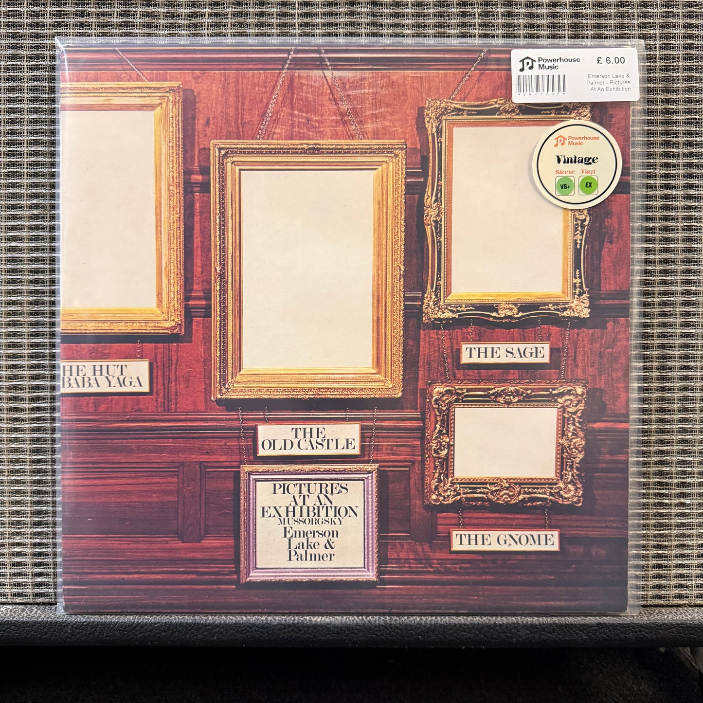 Emerson Lake & Palmer - Pictures At An Exhibition Vintage Vinyl LP