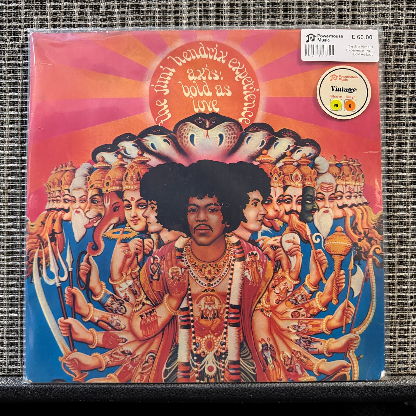 The Jimi Hendrix Experience - Axis Bold As Love Vintage Vinyl LP