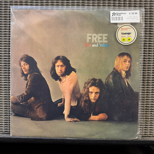 Free - Fire And Water Vintage Vinyl LP