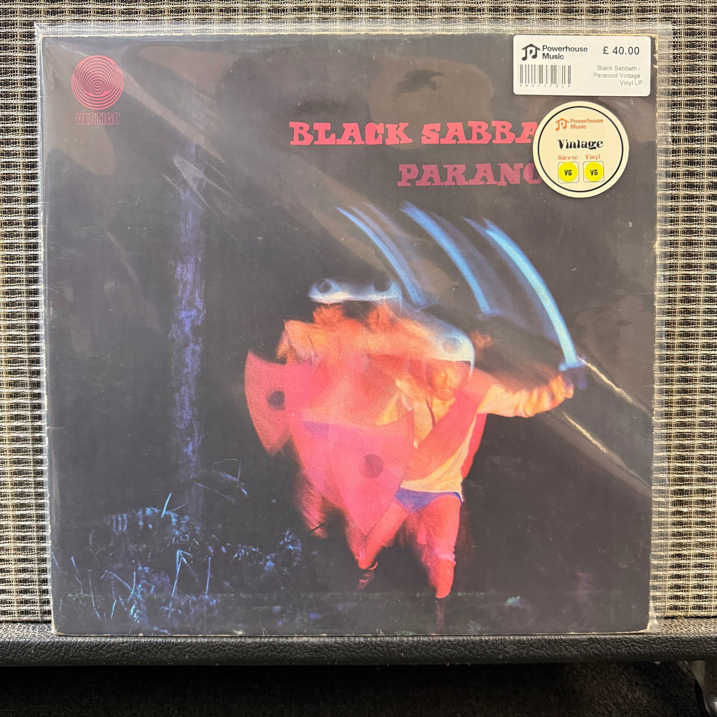 Black Sabbath - Paranoid Vintage Vinyl LP