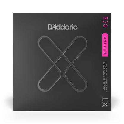 D'Addario XTE0942 Nickel Plated Steel Electric Guitar Strings - Super Light 09-42