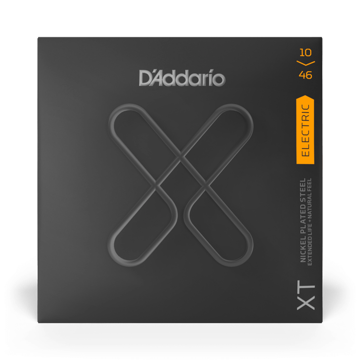 D'Addario XTE1046 Nickel Plated Steel Electric Guitar Strings - Regular Light 10-46